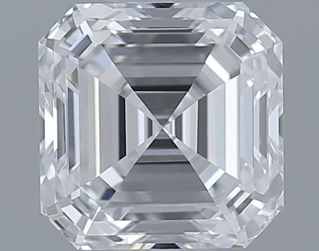 0.71ct Asscher D VVS2 Natural Diamond