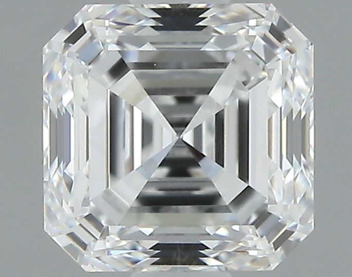 1ct Asscher D VVS2 Natural Diamond