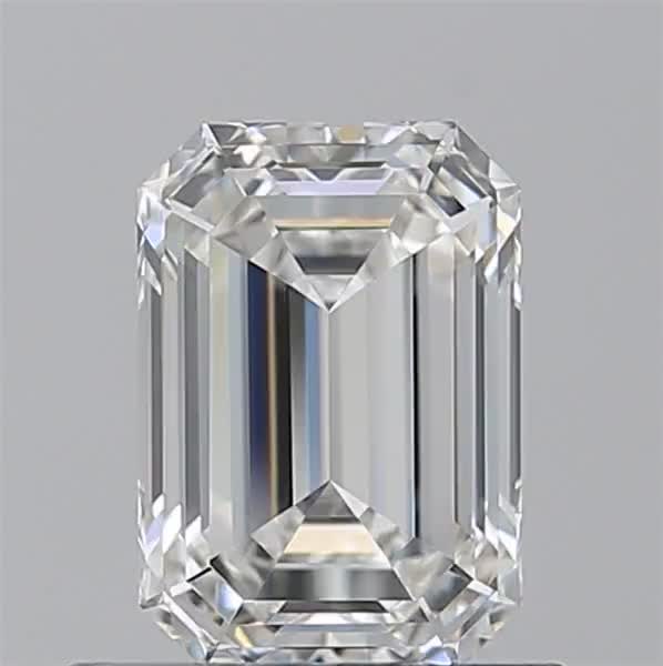 0.9ct Emerald H VVS2 Natural Diamond
