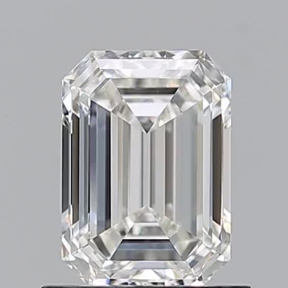 1.01ct Emerald H VVS2 Natural Diamond