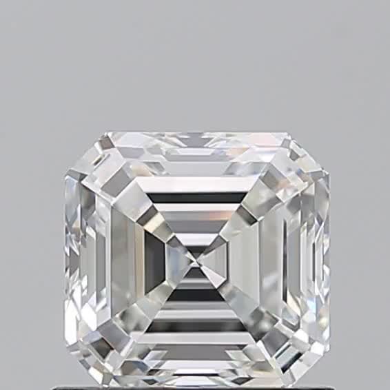 1.01ct Asscher H VVS2 Natural Diamond