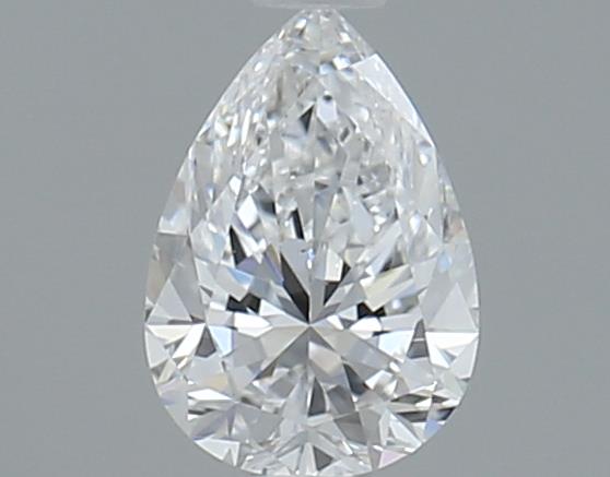 0.7ct Pear D VS2 Natural Diamond