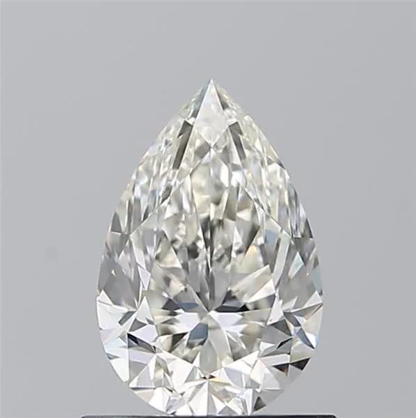 0.9ct Pear J VVS2 Natural Diamond