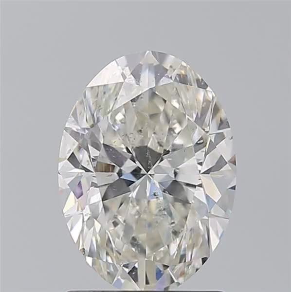 1.72ct Oval H SI2 Natural Diamond