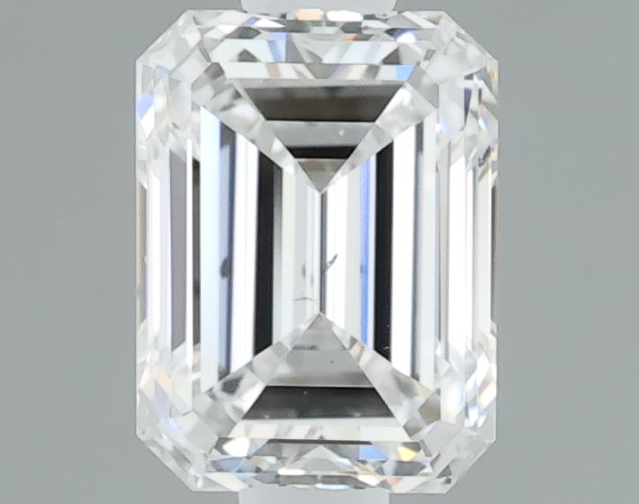 0.8ct Emerald E SI1 Natural Diamond