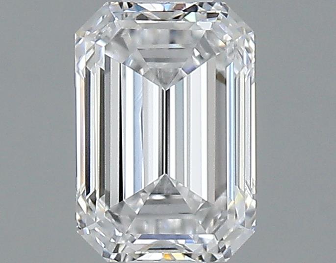 0.7ct Emerald D IF Natural Diamond