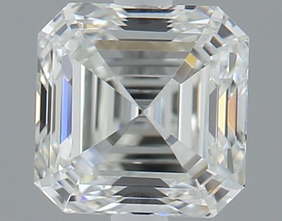 0.71ct Asscher H VVS1 Natural Diamond