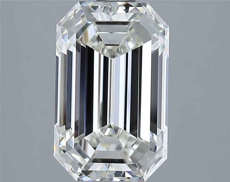 3.52ct Emerald J VVS1 Natural Diamond