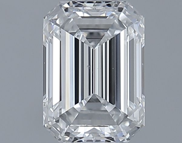 0.7ct Emerald D VS2 Natural Diamond