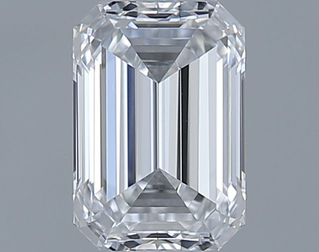 0.51ct Emerald D VVS2 Natural Diamond