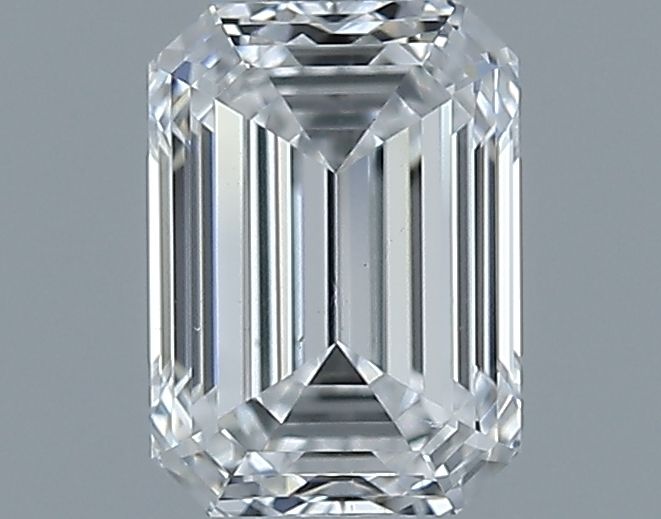 0.81ct Emerald D VS2 Natural Diamond