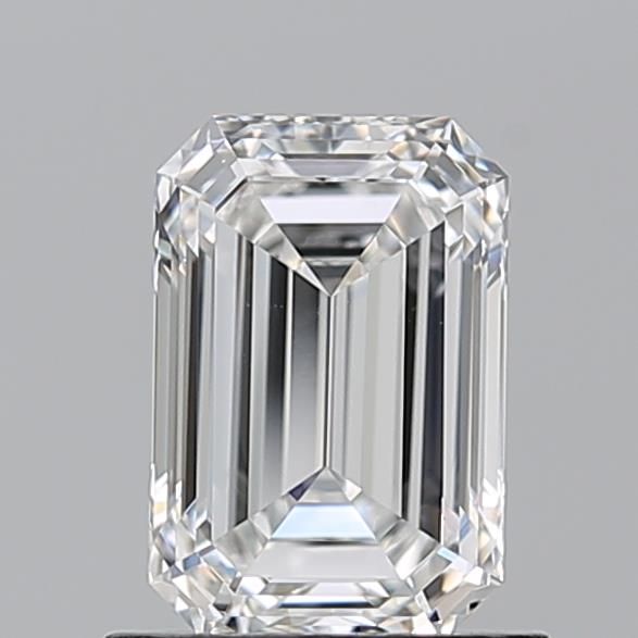 1.01ct Emerald F VS1 Natural Diamond