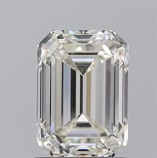 1.71ct Emerald J VVS2 Natural Diamond