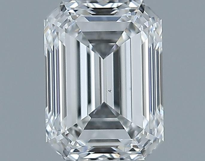 0.72ct Emerald E VS1 Natural Diamond