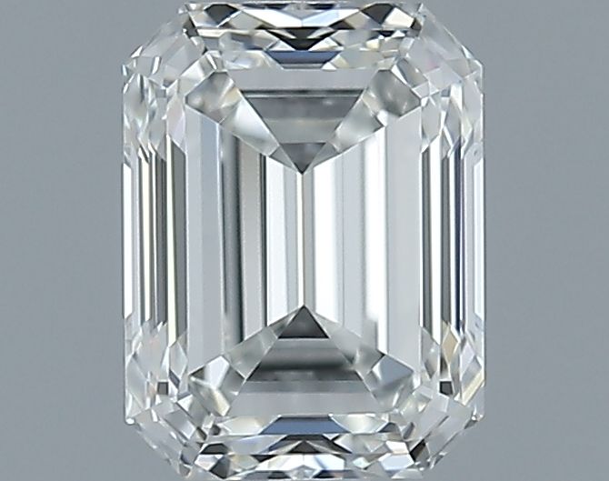 0.9ct Emerald H VS1 Natural Diamond