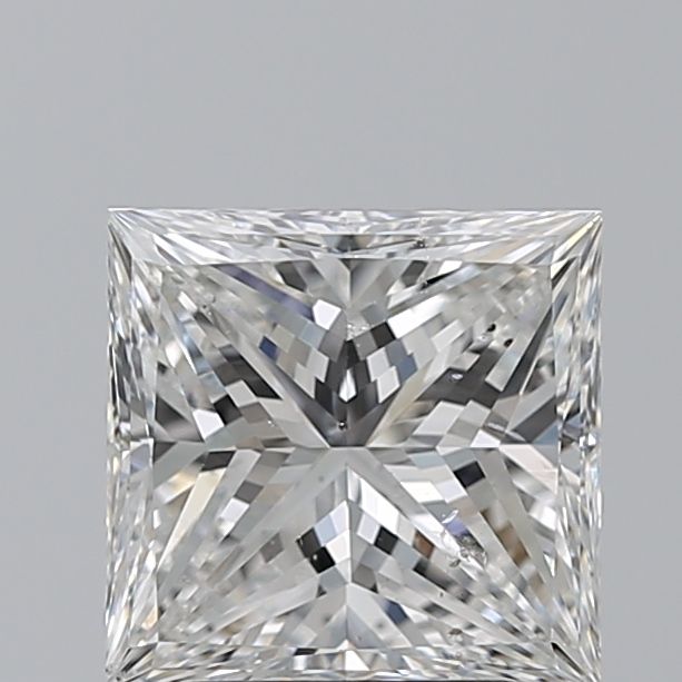 3.01ct Princess F SI2 Natural Diamond