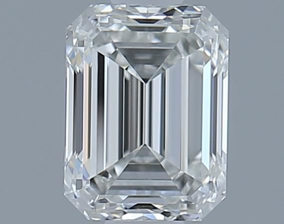 1ct Emerald H VVS2 Natural Diamond