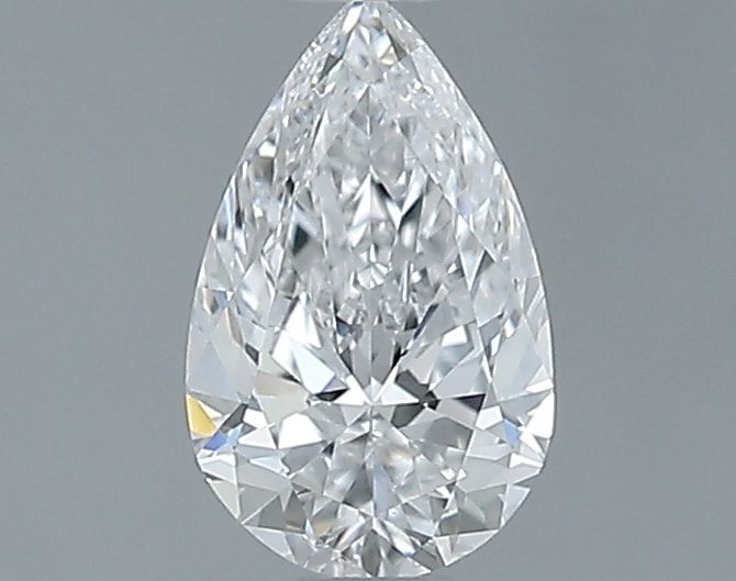 0.7ct Pear D VS2 Natural Diamond