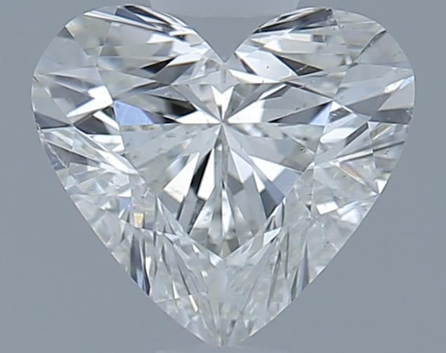 0.9ct Heart H SI2 Natural Diamond