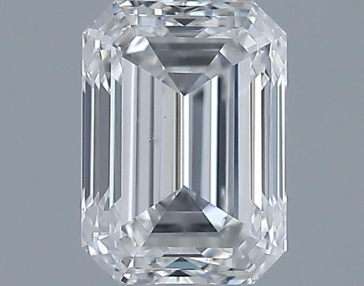 0.9ct Emerald F VS2 Natural Diamond