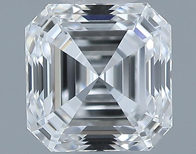 0.62ct Asscher E VVS2 Natural Diamond