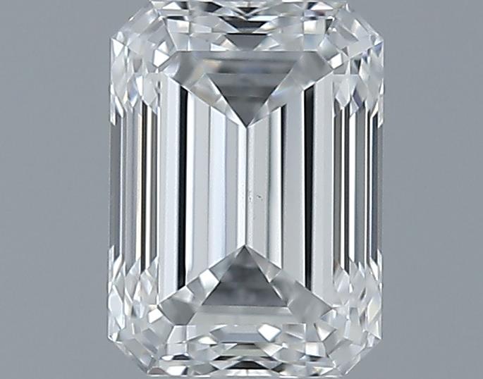 0.91ct Emerald E VS2 Natural Diamond