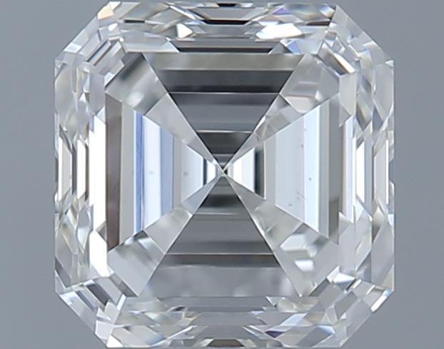 0.7ct Asscher H VS2 Natural Diamond