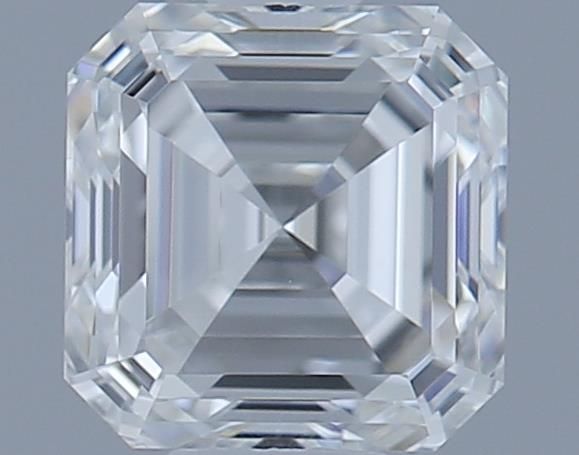 0.71ct Asscher G VVS2 Natural Diamond