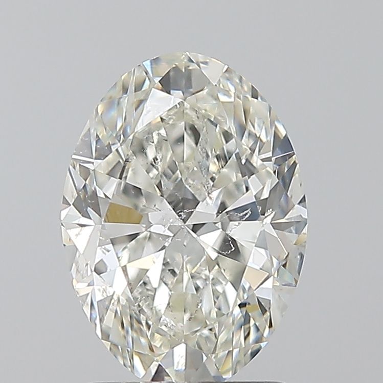1.7ct Oval I SI2 Natural Diamond