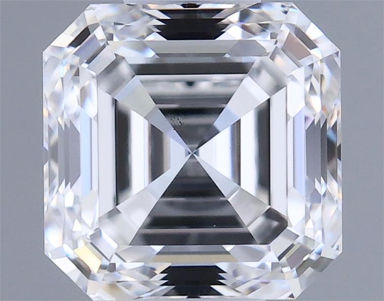 0.74ct Asscher F VS2 Natural Diamond