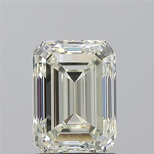 1.7ct Emerald L VVS2 Natural Diamond