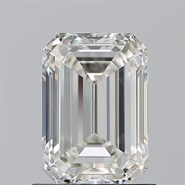 1.21ct Emerald J VVS1 Natural Diamond