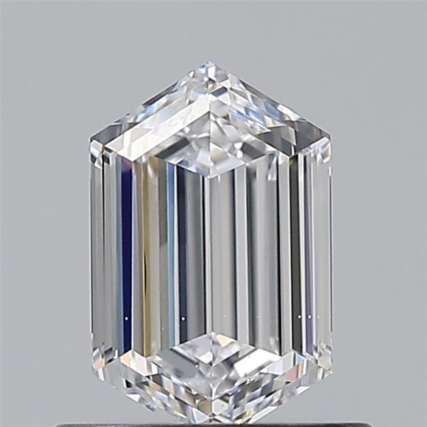 0.7ct Hexagonal D VS2 Natural Diamond