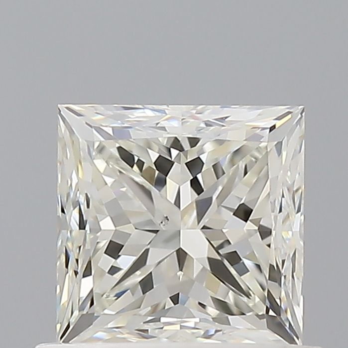 0.9ct Princess J SI1 Natural Diamond
