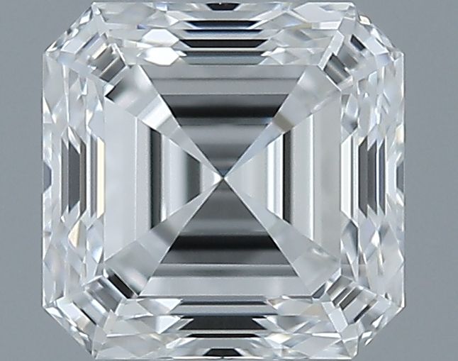 0.6ct Asscher E VVS1 Natural Diamond