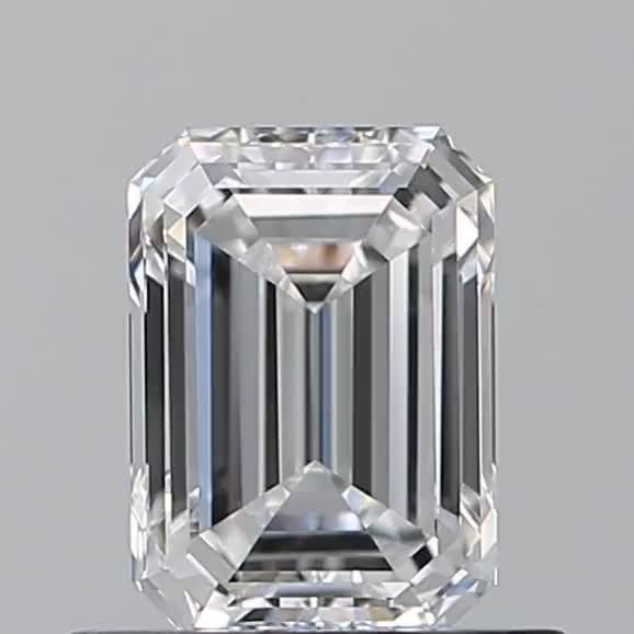 0.71ct Emerald D VVS1 Natural Diamond