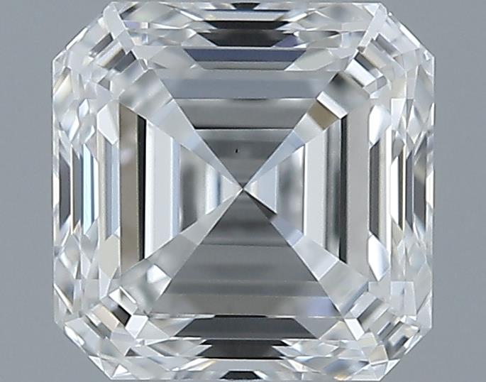 0.79ct Asscher F VS1 Natural Diamond