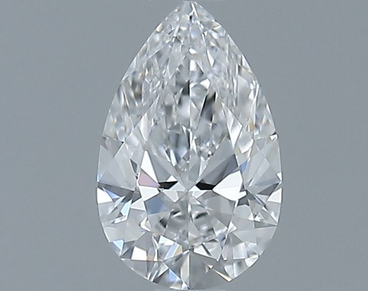 0.57ct Pear D IF Natural Diamond
