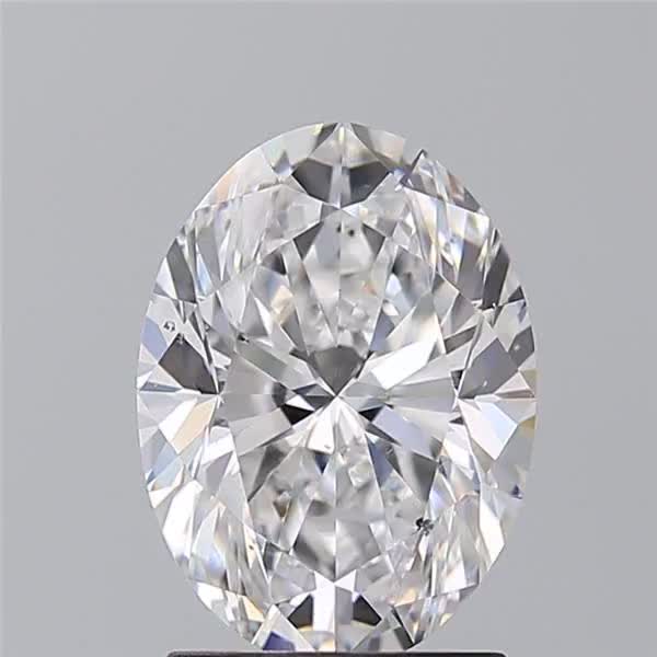 2.02ct Oval D SI1 Natural Diamond