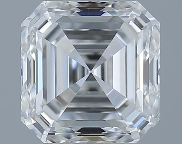 0.76ct Asscher H VS2 Natural Diamond