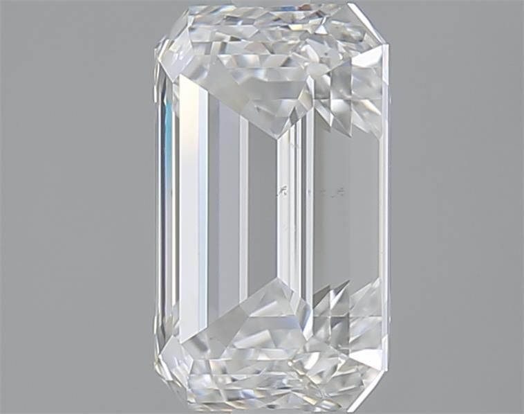 2.5ct Emerald F VS2 Natural Diamond