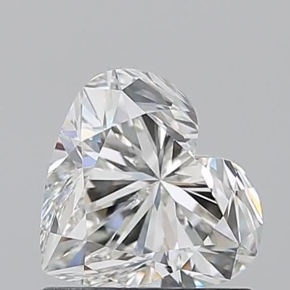 1.02ct Heart I VVS2 Natural Diamond
