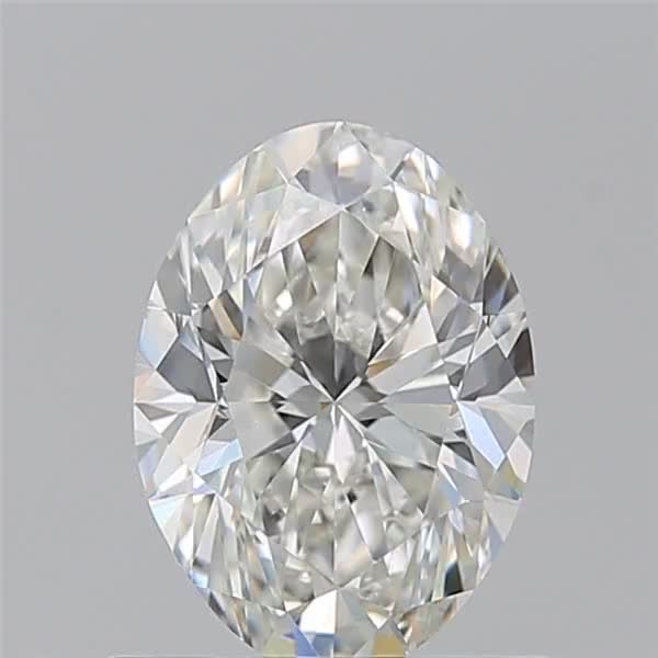 0.91ct Oval H VVS2 Natural Diamond