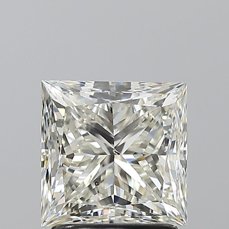 2ct Princess K SI2 Natural Diamond