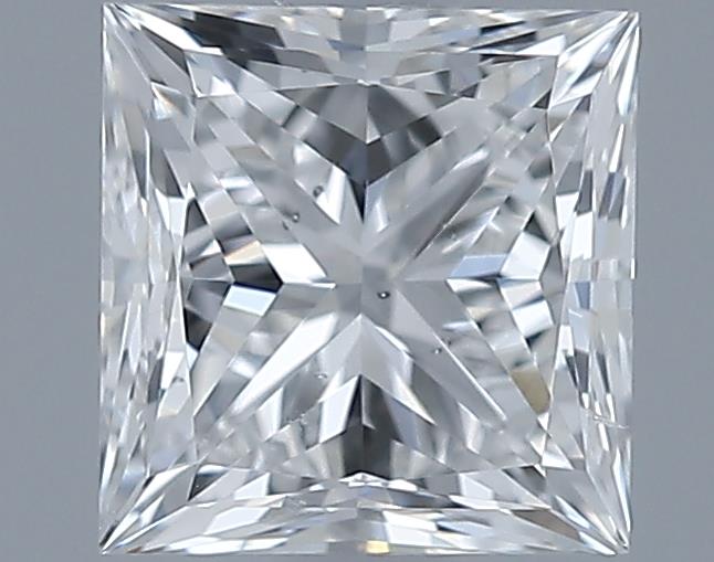 0.9ct Princess F SI1 Natural Diamond