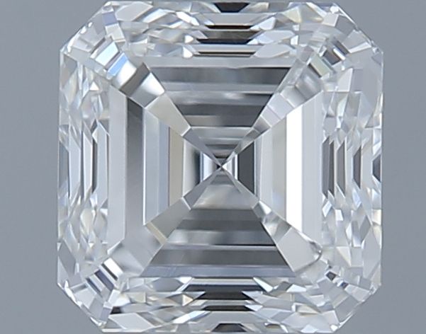 0.6ct Asscher E VVS1 Natural Diamond
