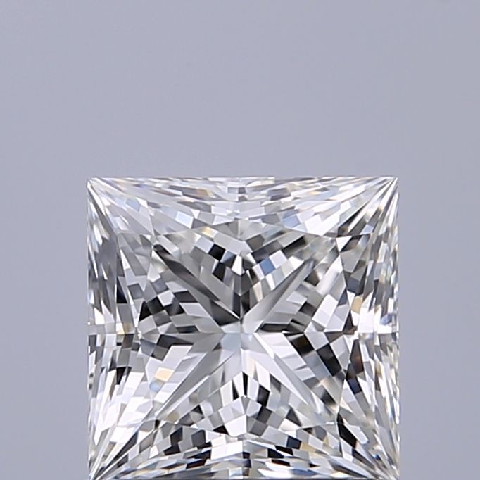 0.91ct Princess H VVS1 Natural Diamond