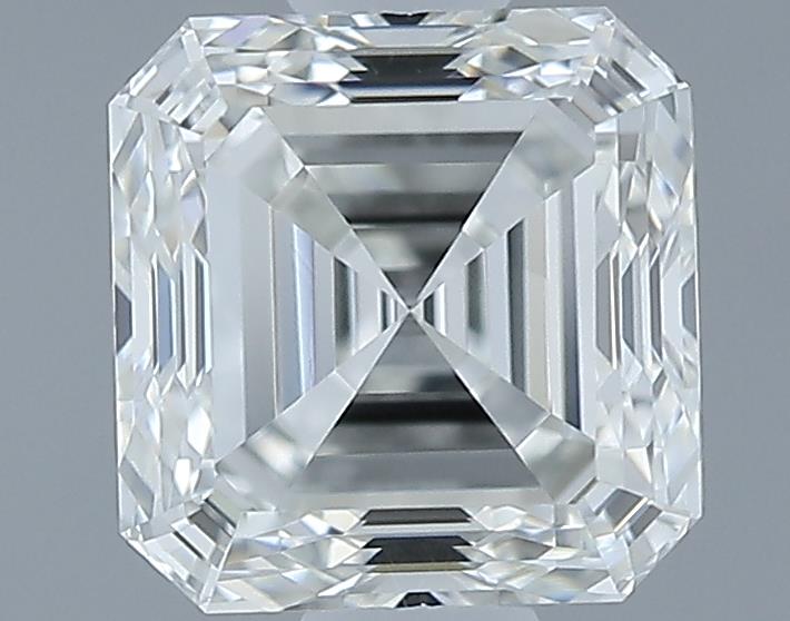 0.72ct Asscher H VVS2 Natural Diamond