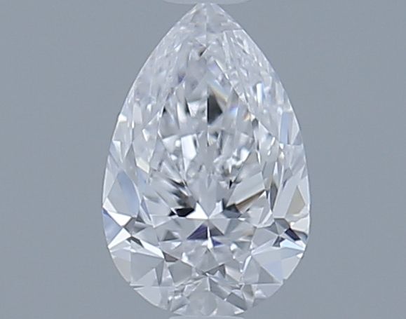 0.7ct Pear D VS2 Natural Diamond