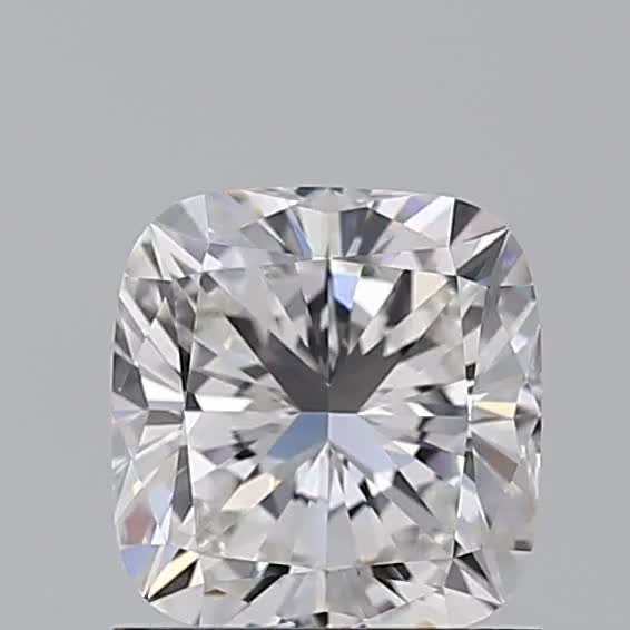 1.01ct Cushion F VVS1 Natural Diamond